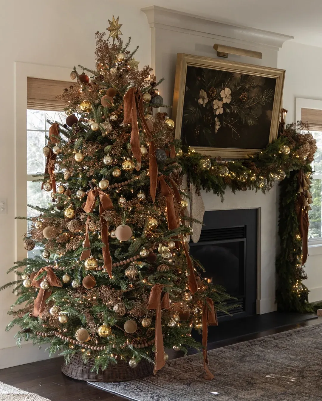 wood farmhouse christmas decor ideas