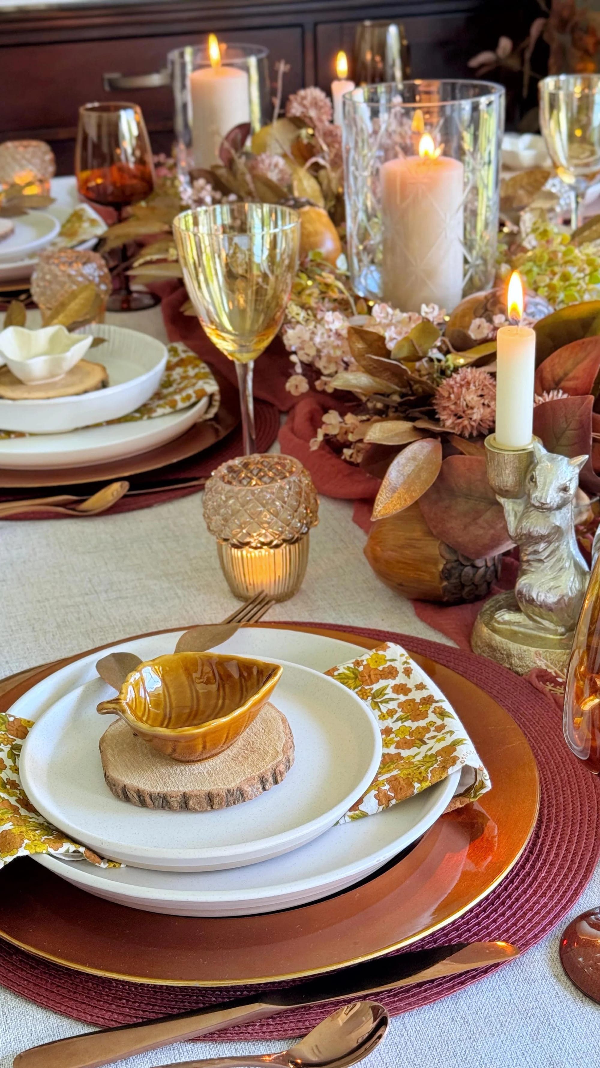 hidden thanksgiving table decor ideas