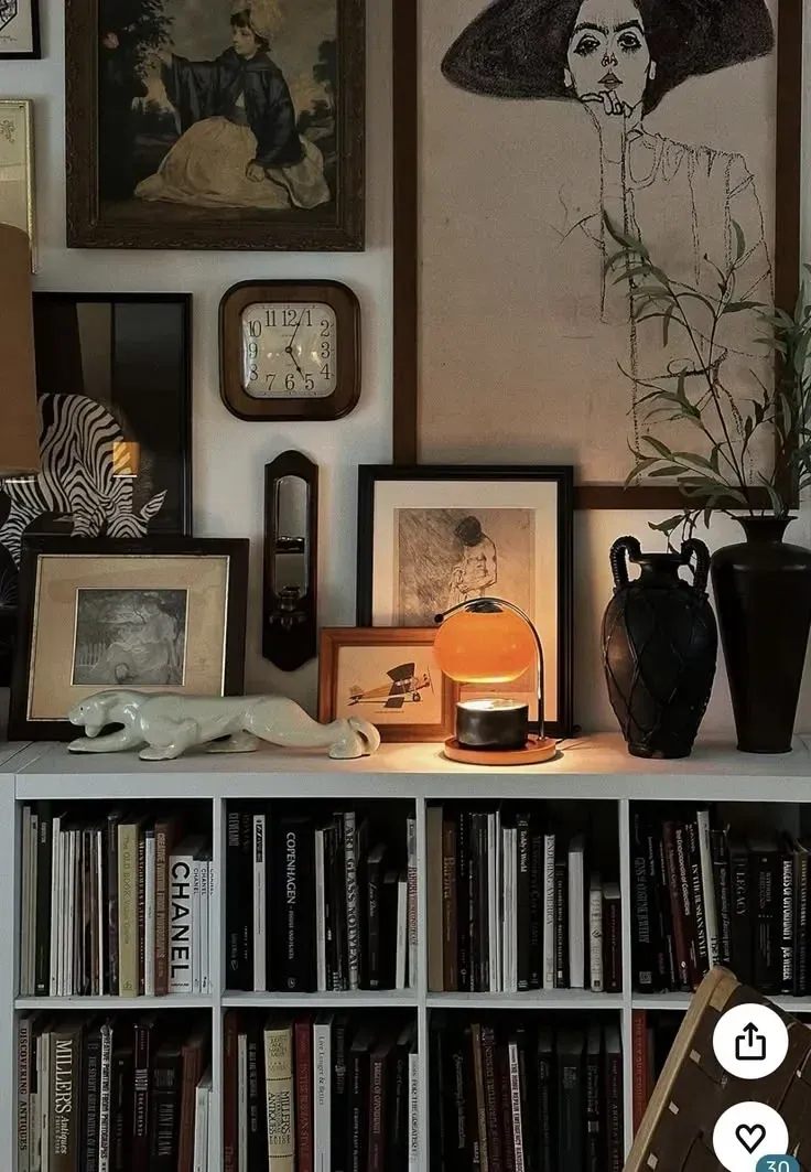 seasonal bookshelf ideas