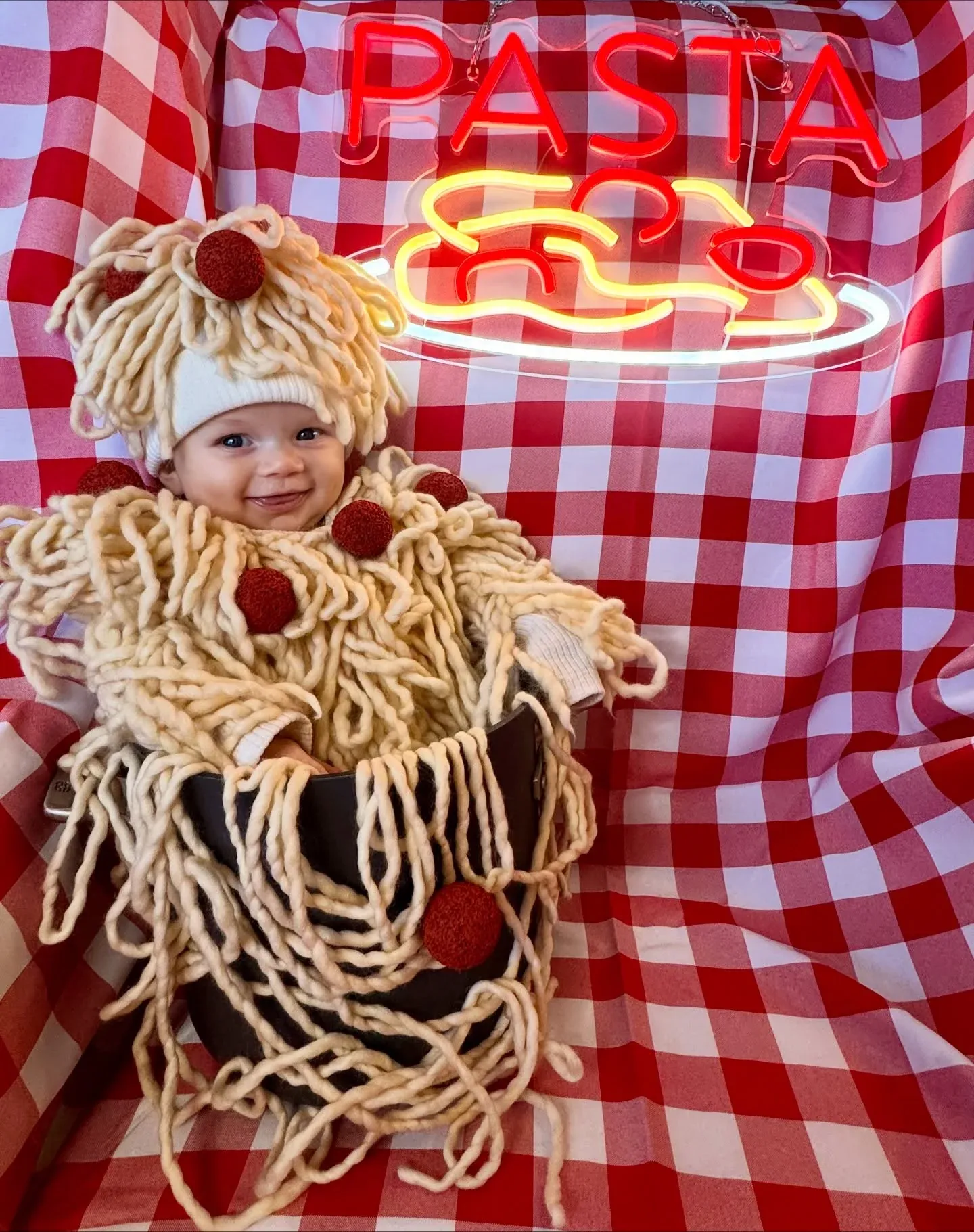 spaghetti babys first halloween costume
