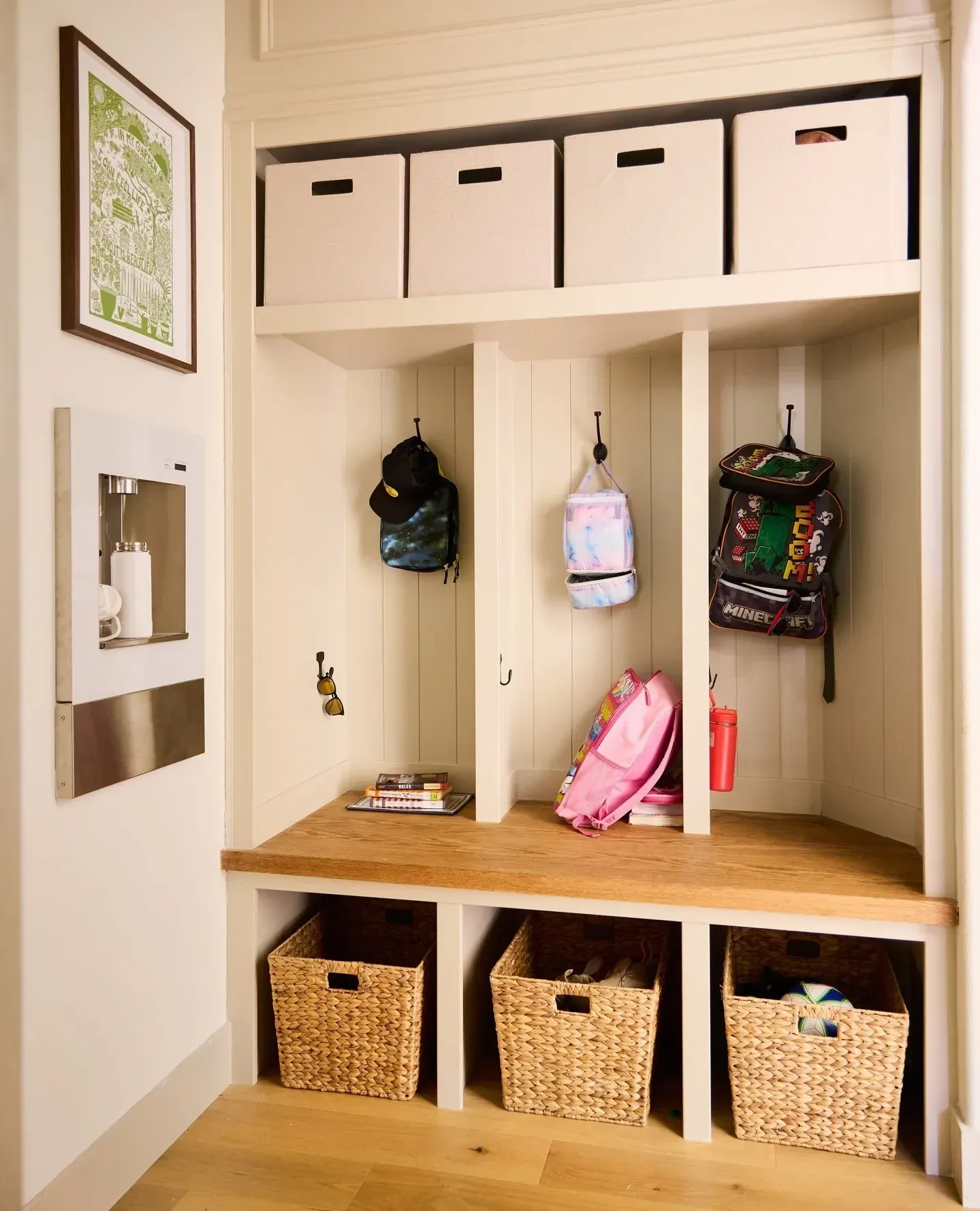 organized drop zone ideas