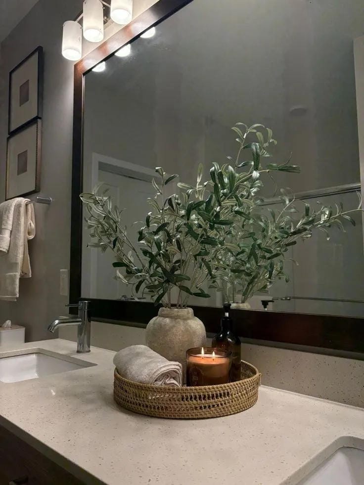 bathroom vanity decor ideas