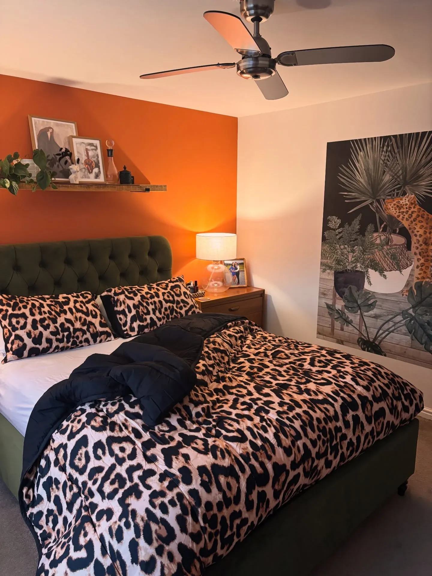 leopard print bedroom ideas