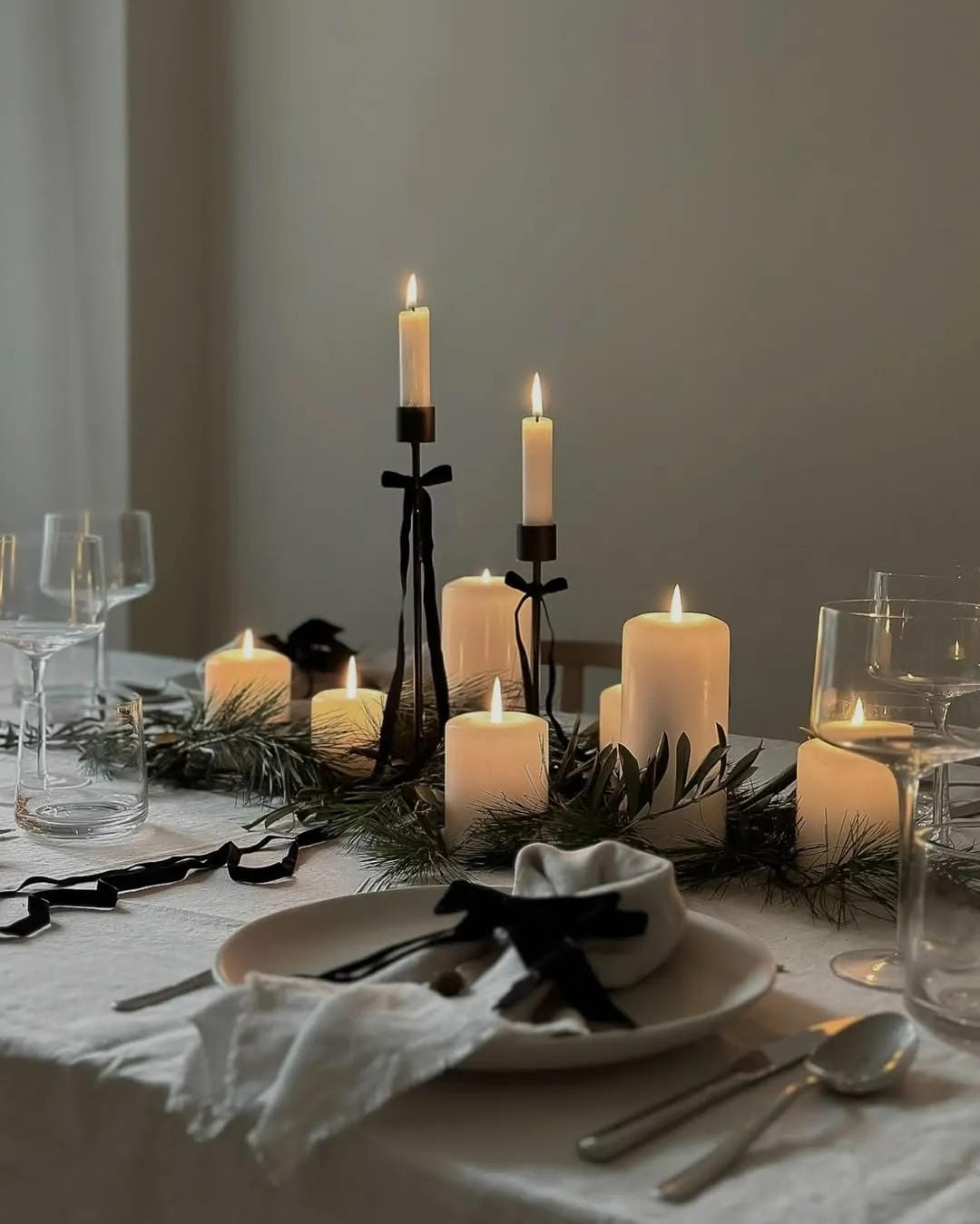 Christmas tablescapes