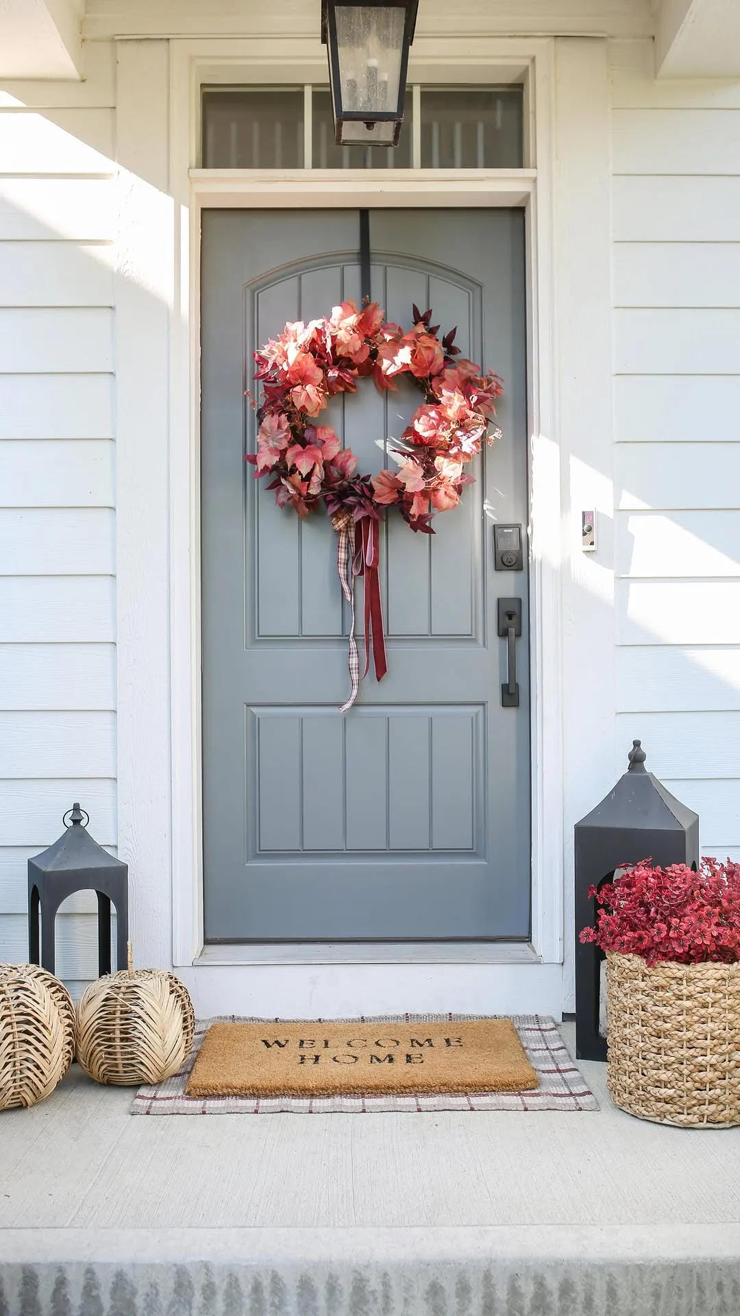 easy unique fall wreath ideas