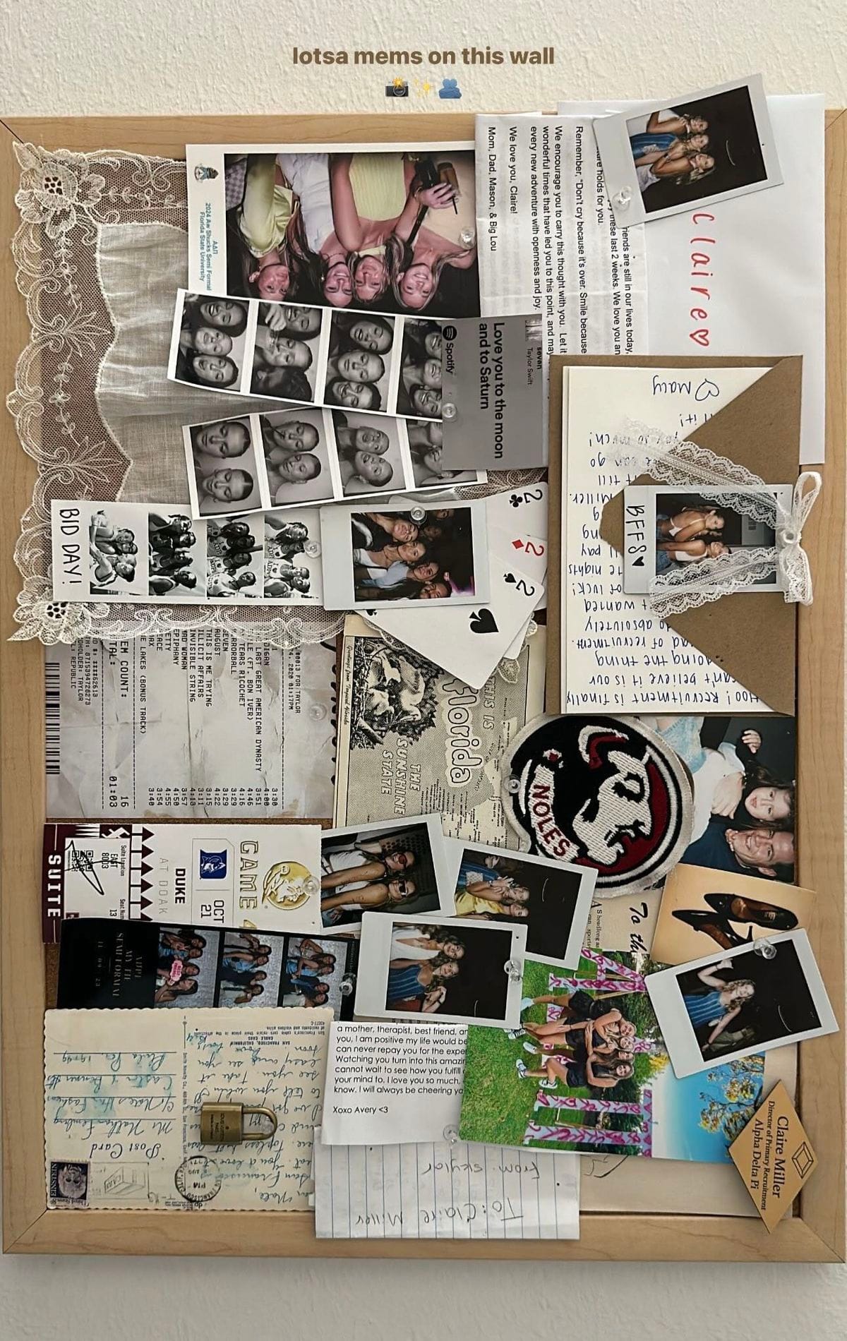 neutral college cork board ideas