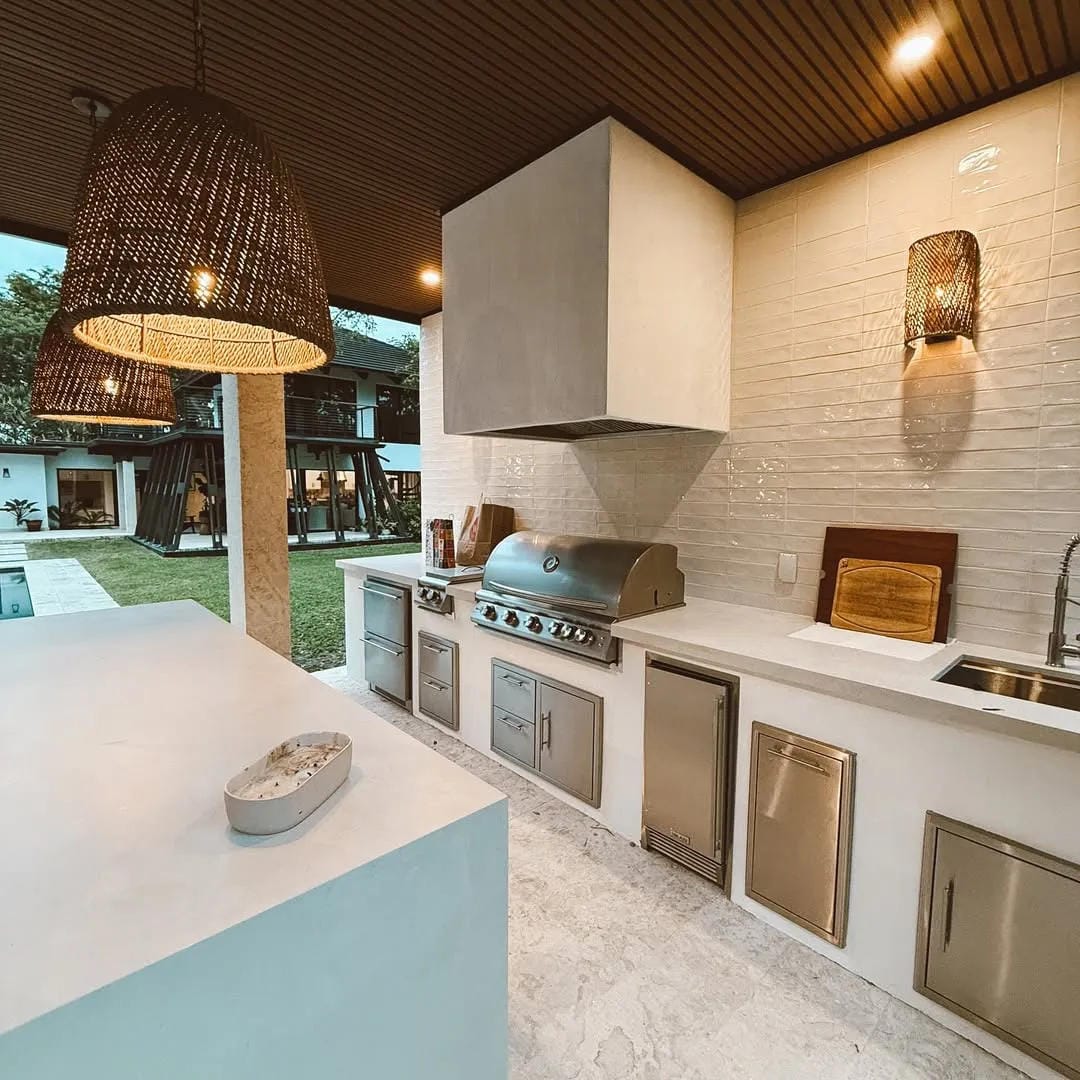 Affordable outdoor kitchen Texas