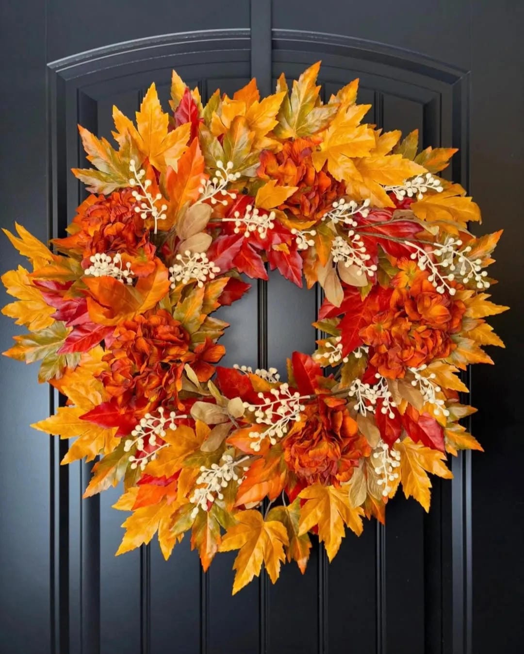 classic unique fall wreath ideas