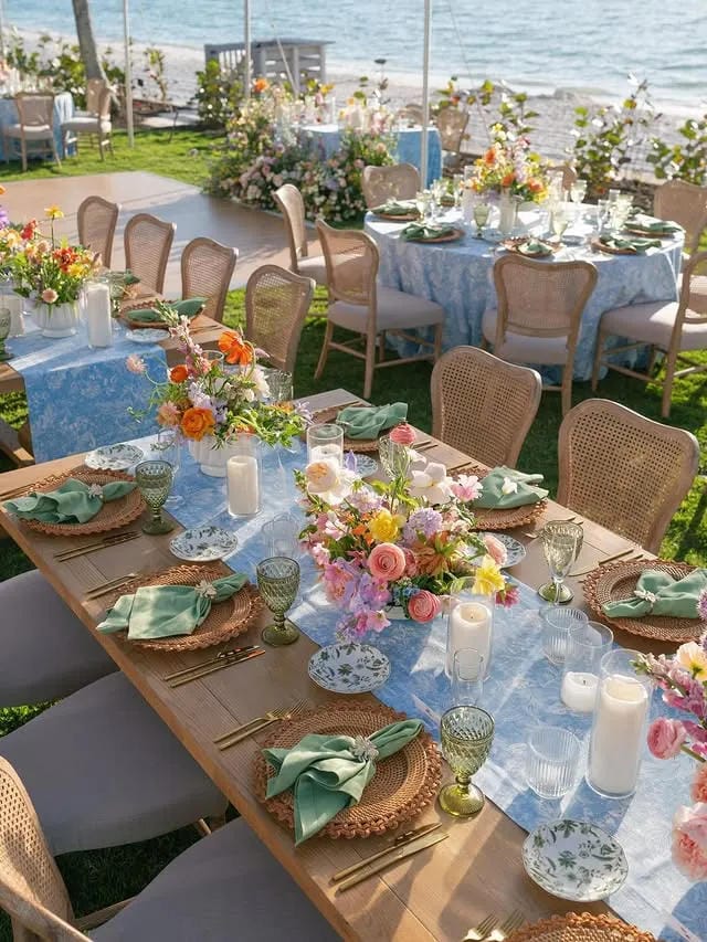 backyard wedding ceremony decor for a romantic garden aisle