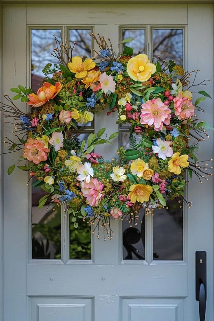 summer wreath ideas for front door