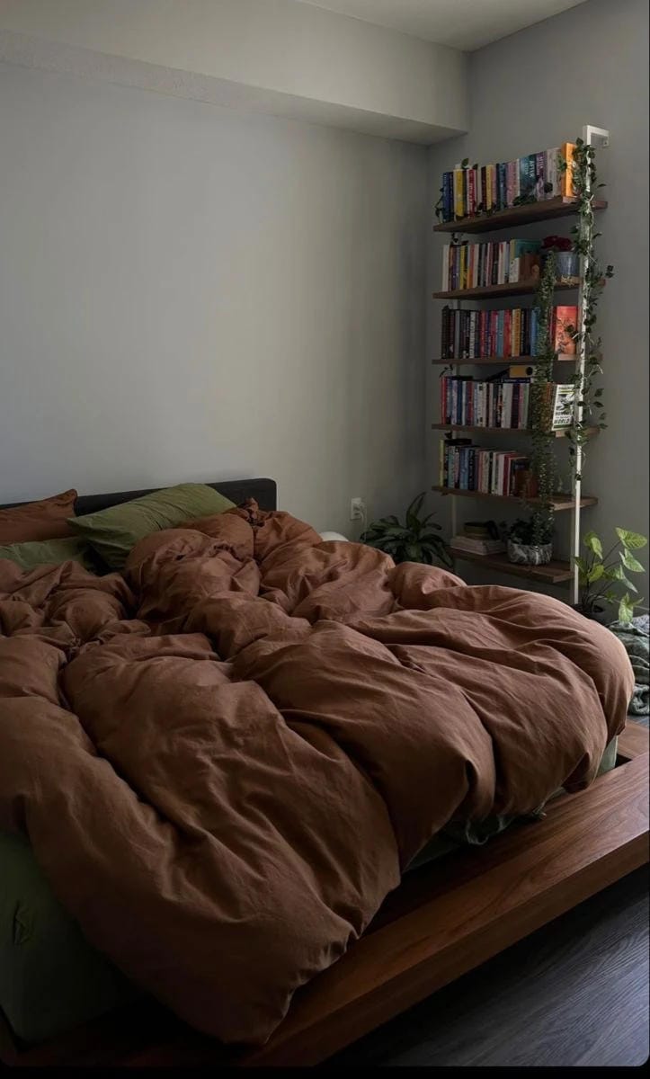 Green and brown