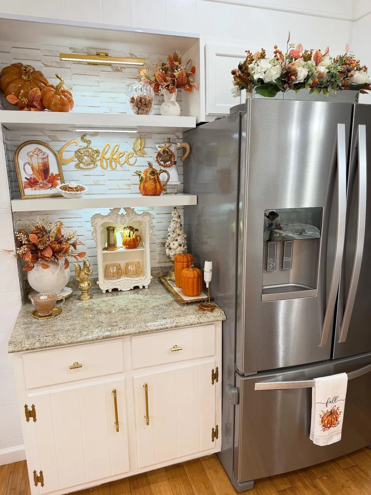 cute fall coffee station ideas