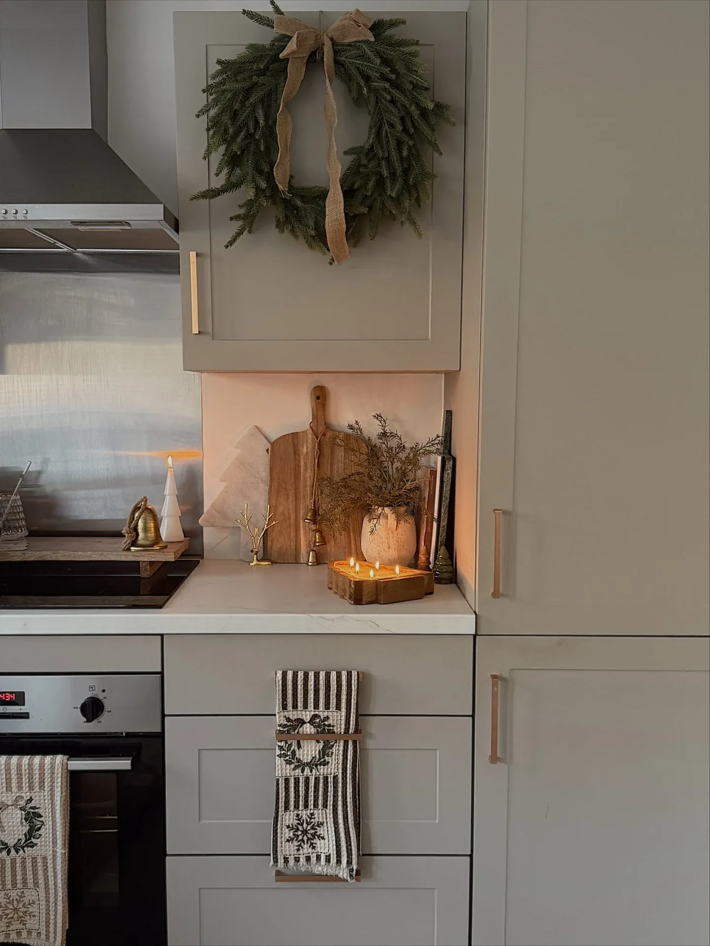 Christmas kitchen entrance christmas kitchen decor ideas
