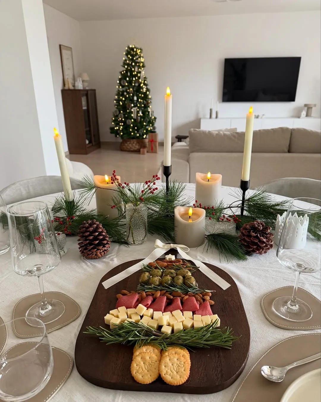 Christmas table decorating ideas