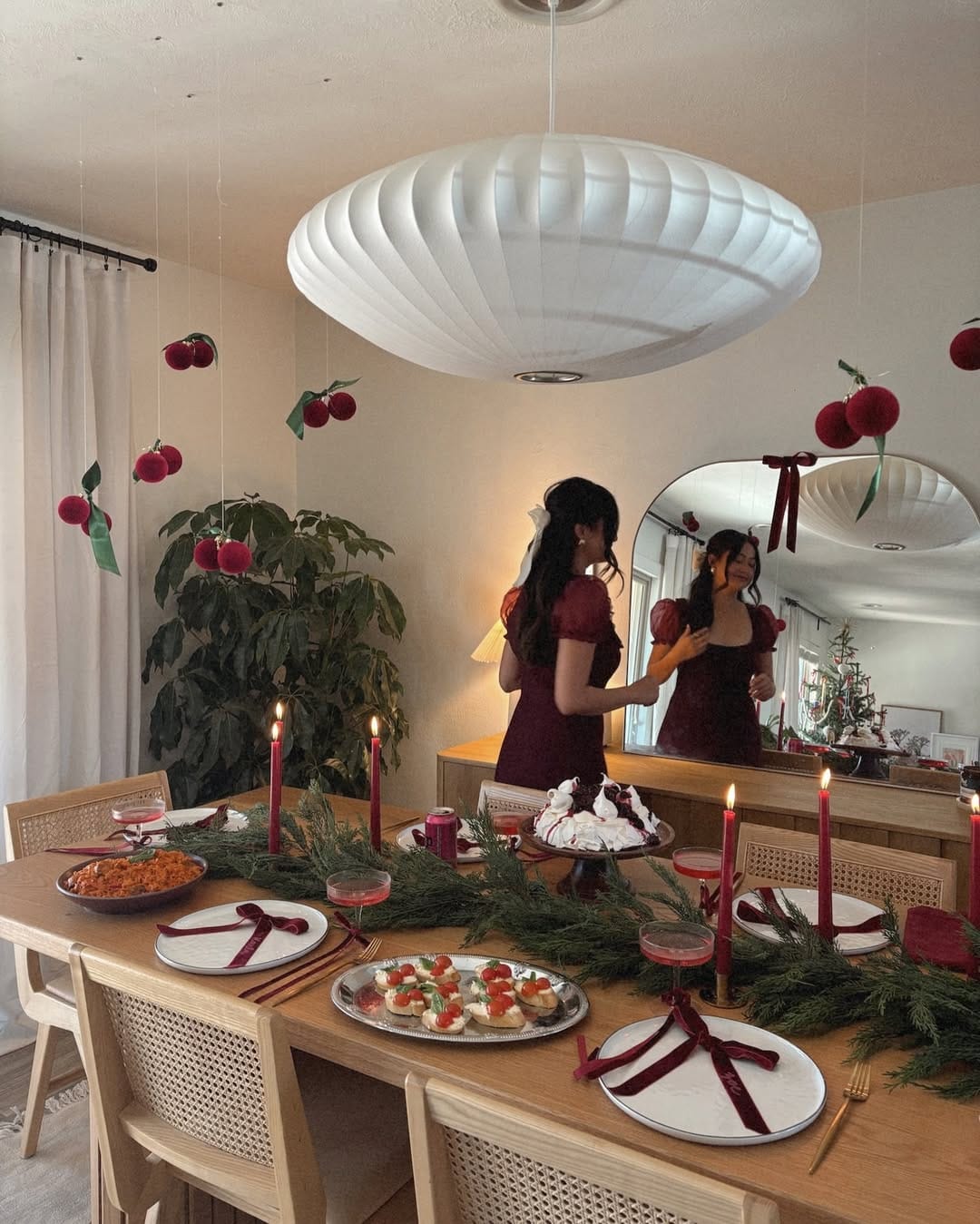 Christmas table toppers