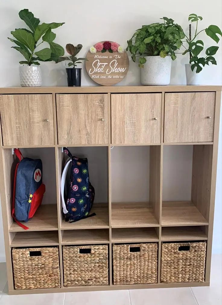 entryway school organization