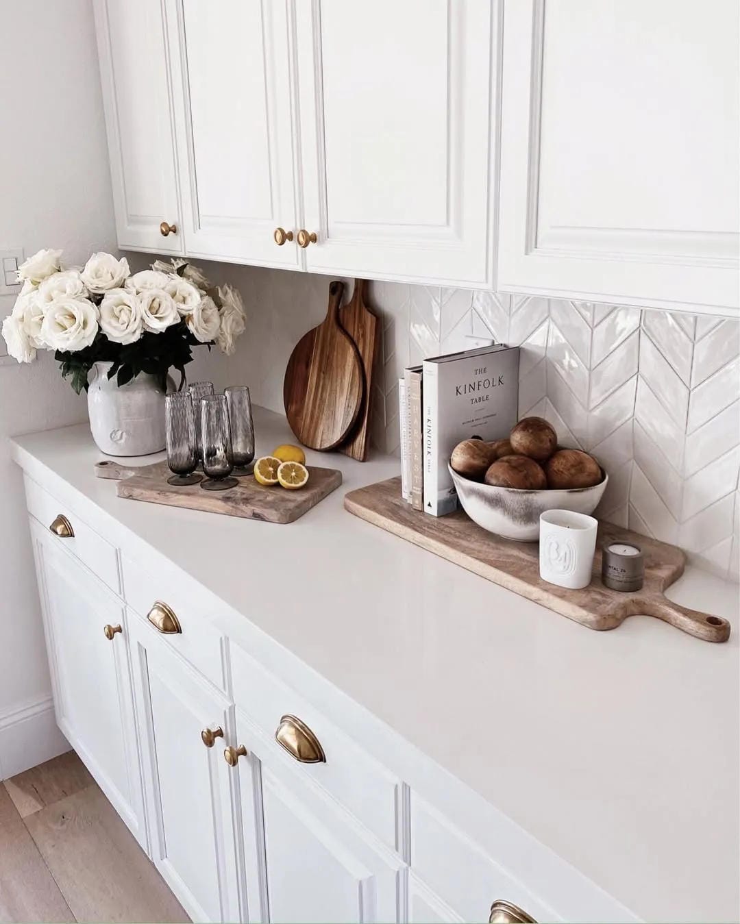 kitchen counter centerpiece ideas