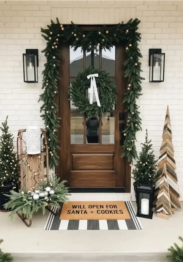 farmhouse front door decor ideas