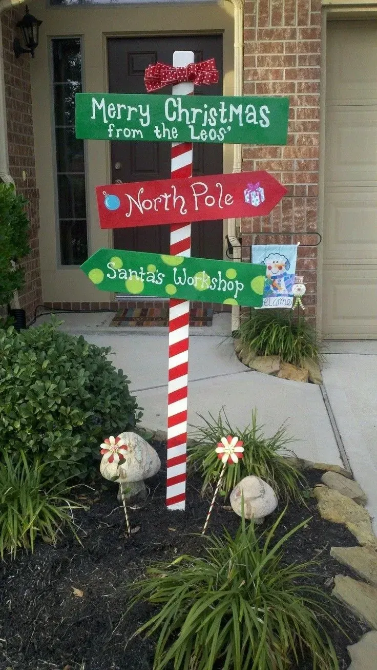 Christmas greenery outdoor christmas decor ideas