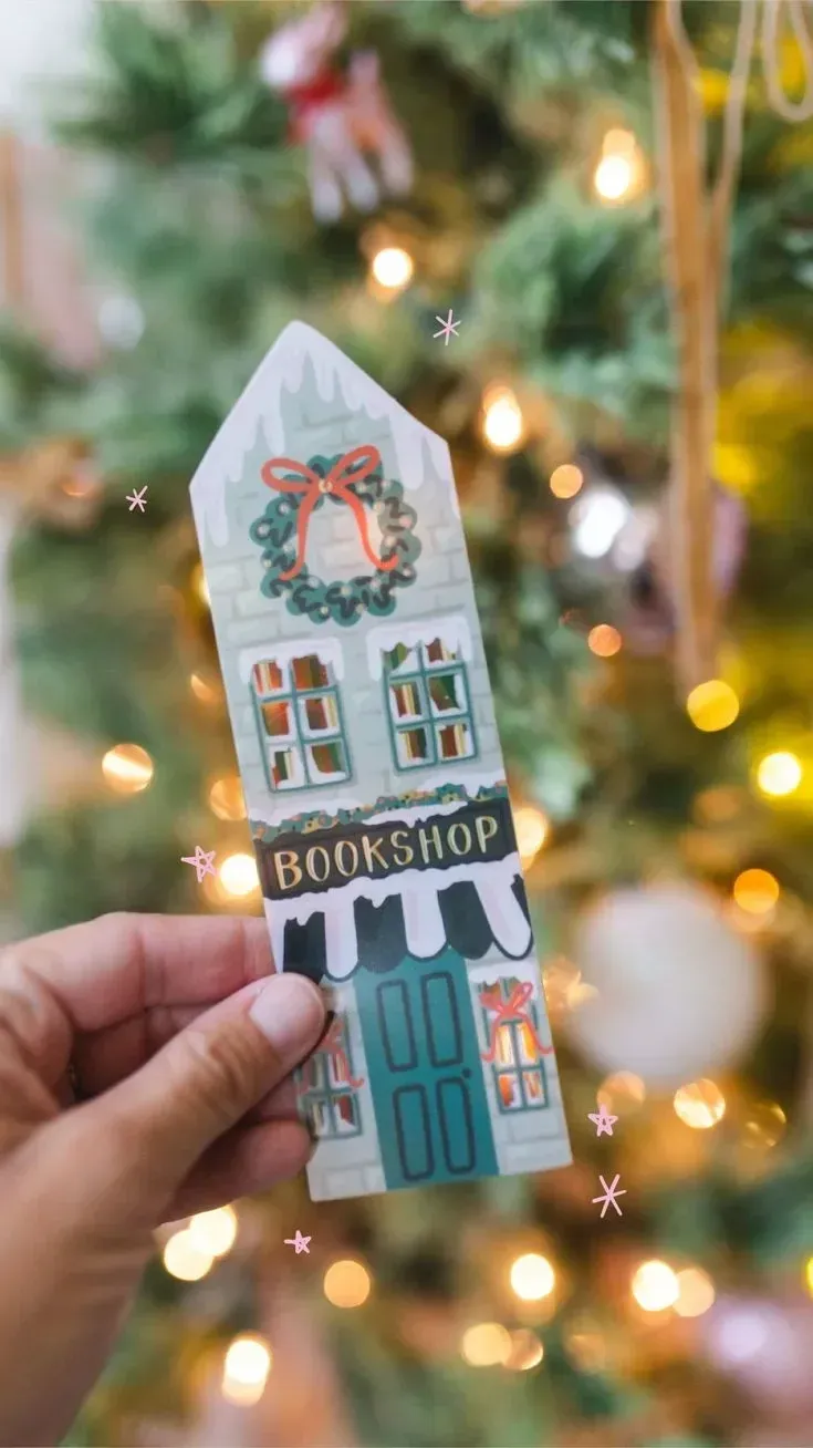 christmas bookmarks for readers Christmas craft ideas for adults