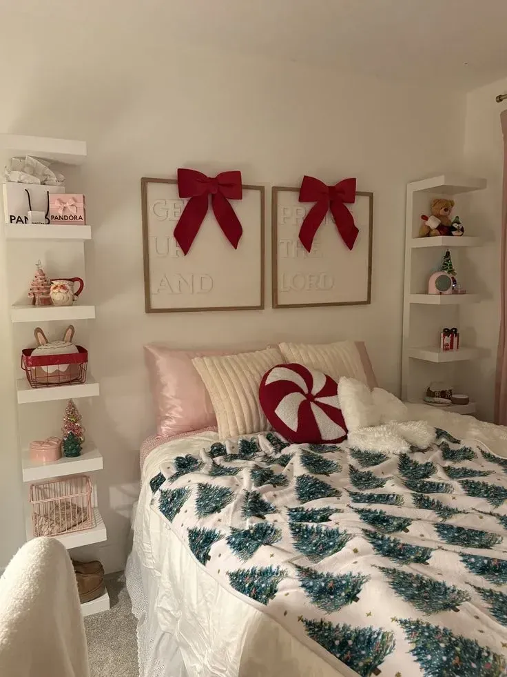 outdoor Christmas decor christmas bedroom ideas