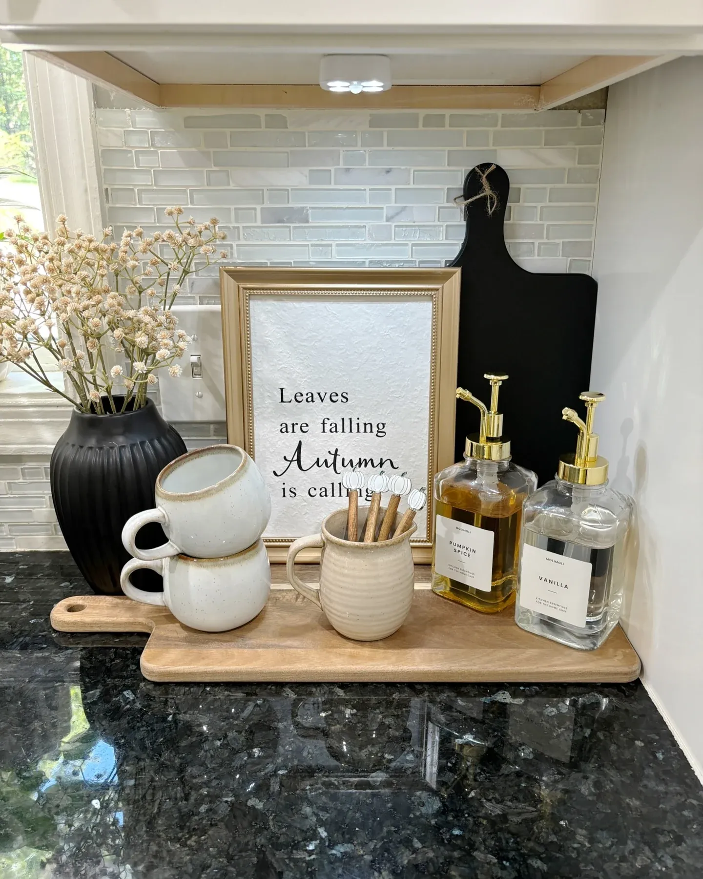 fall coffee station ideas