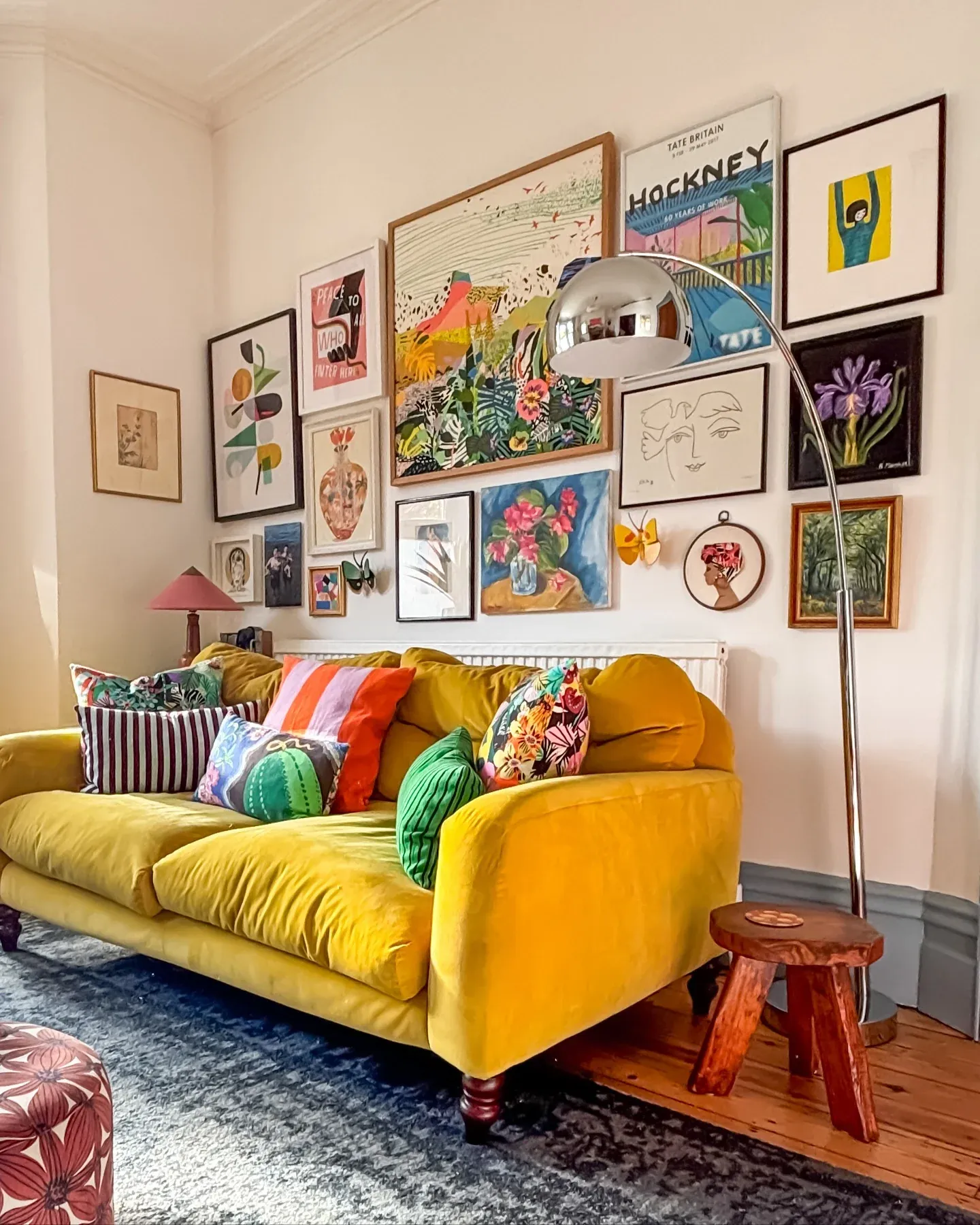 living room gallery wall ideas