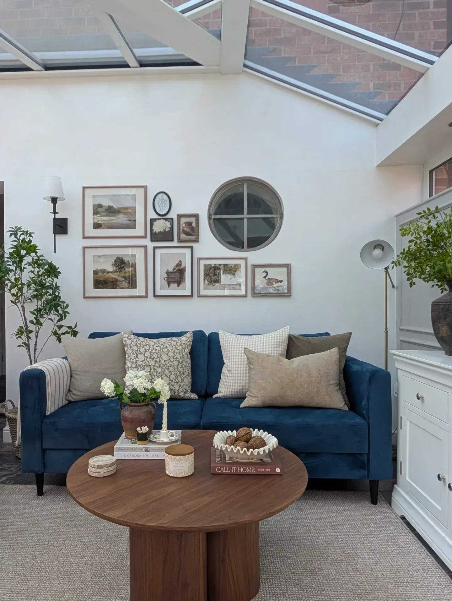 wall above couch decor ideas