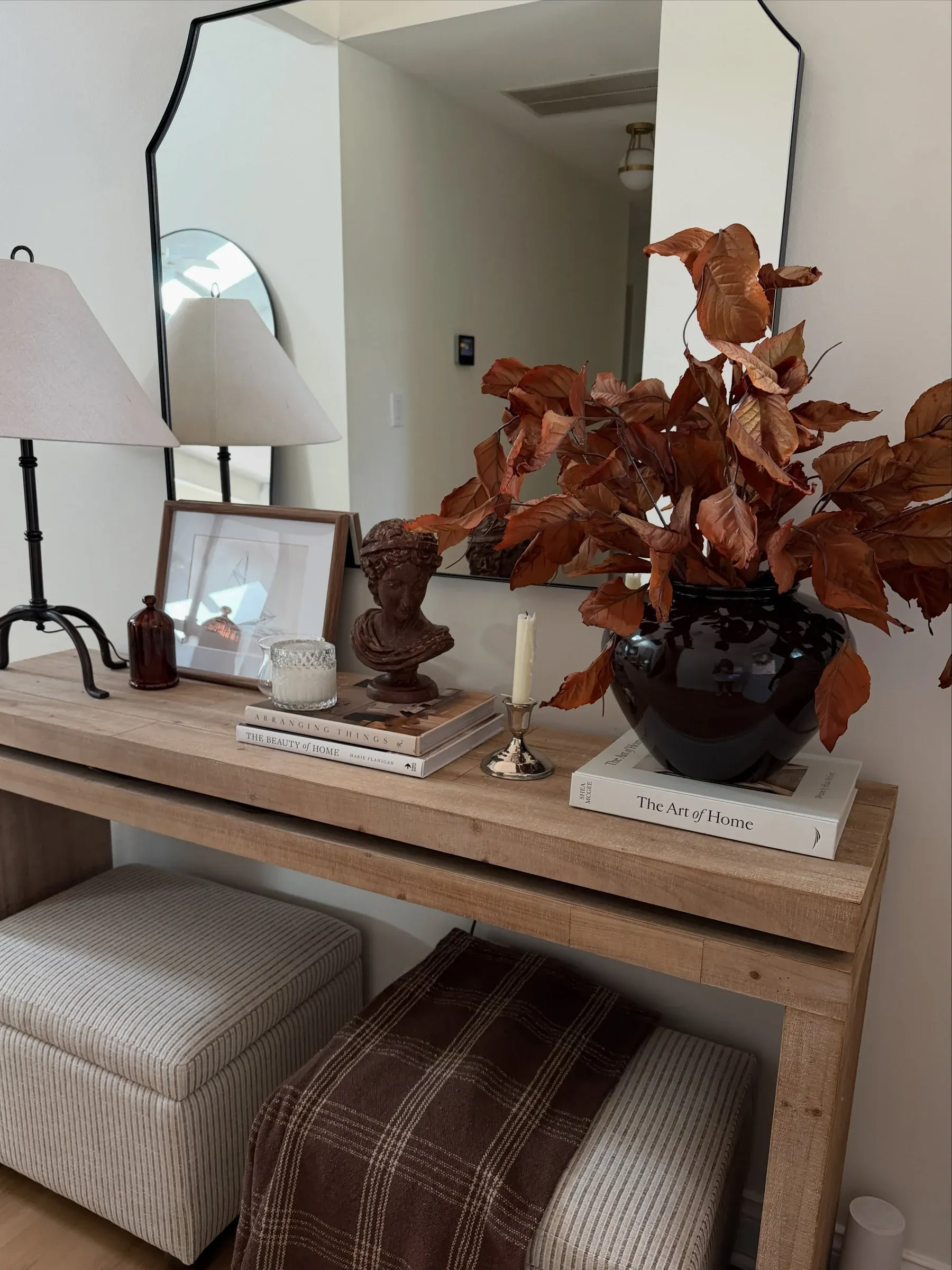 warm fall entryway fall entryway decor ideas