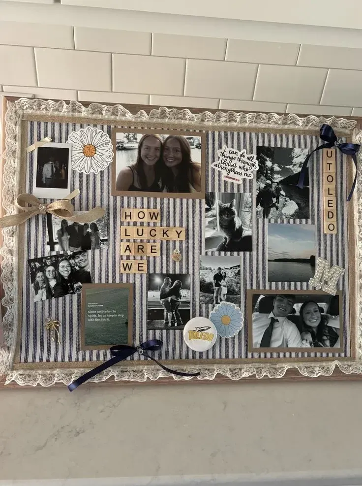 aesthetic college cork board ideas