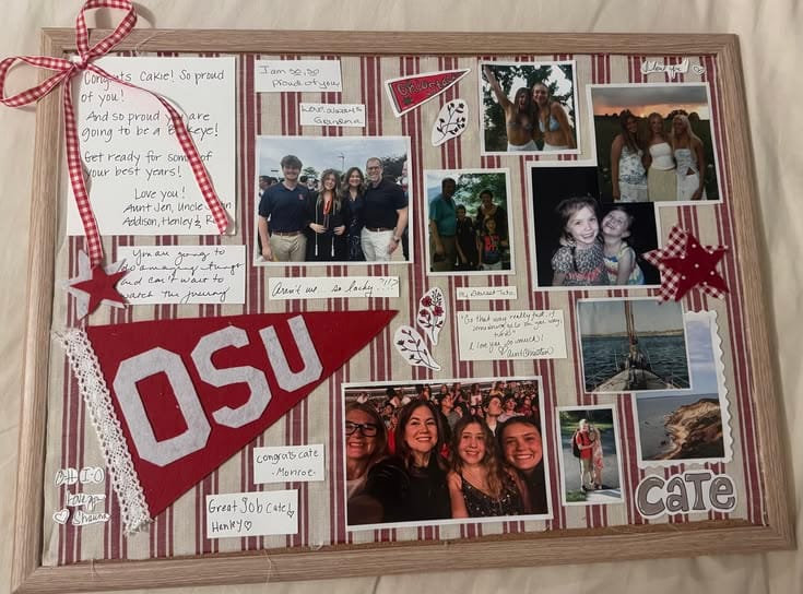 photo college cork board ideas