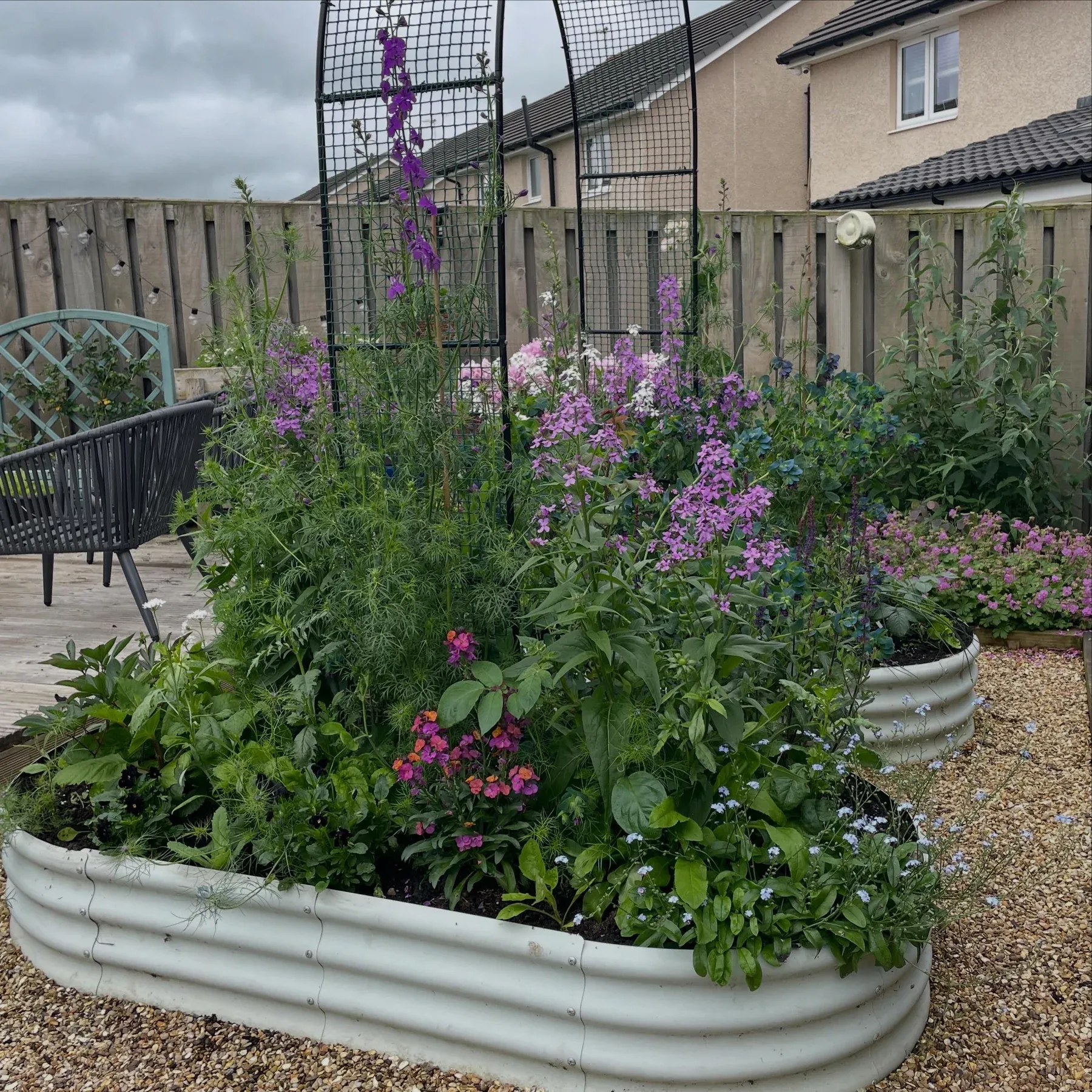 modern raised garden bed ideas