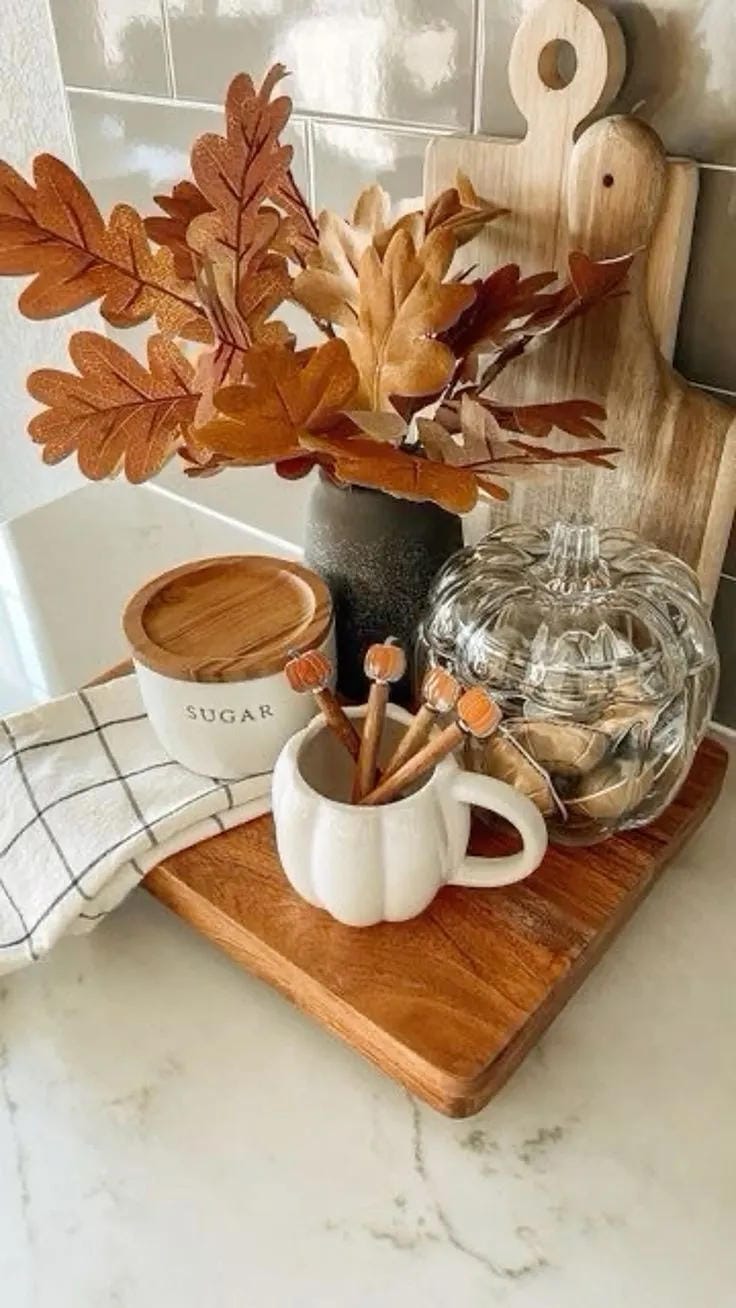 fall kitchen decor ideas