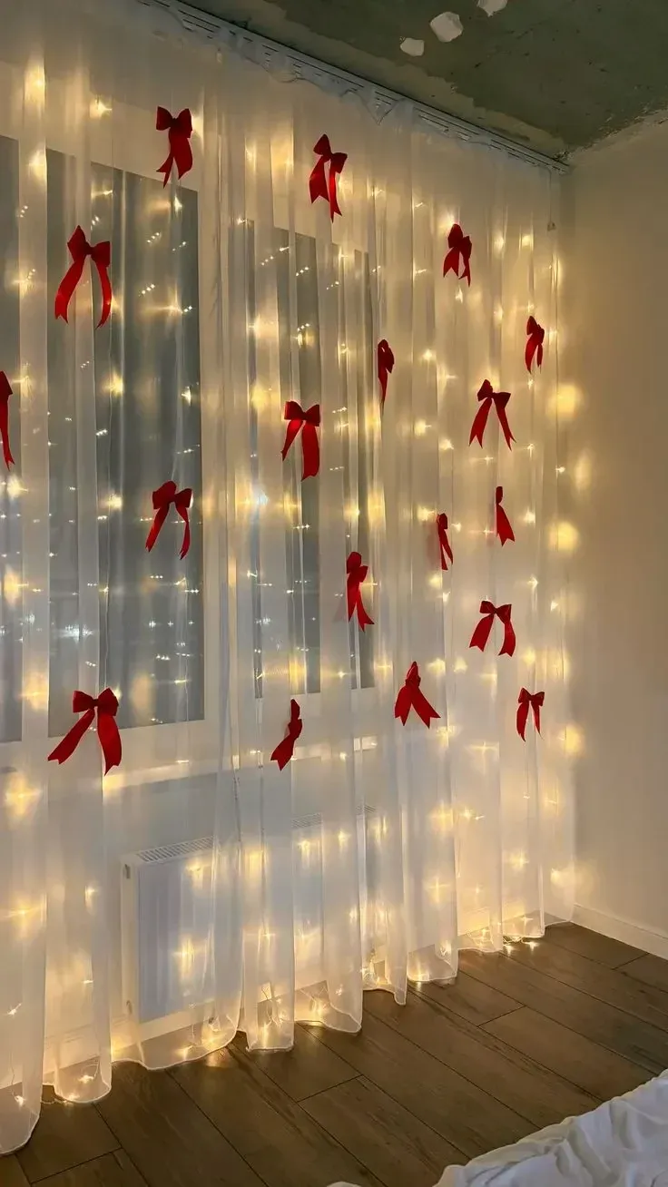 Christmas greenery christmas bedroom ideas