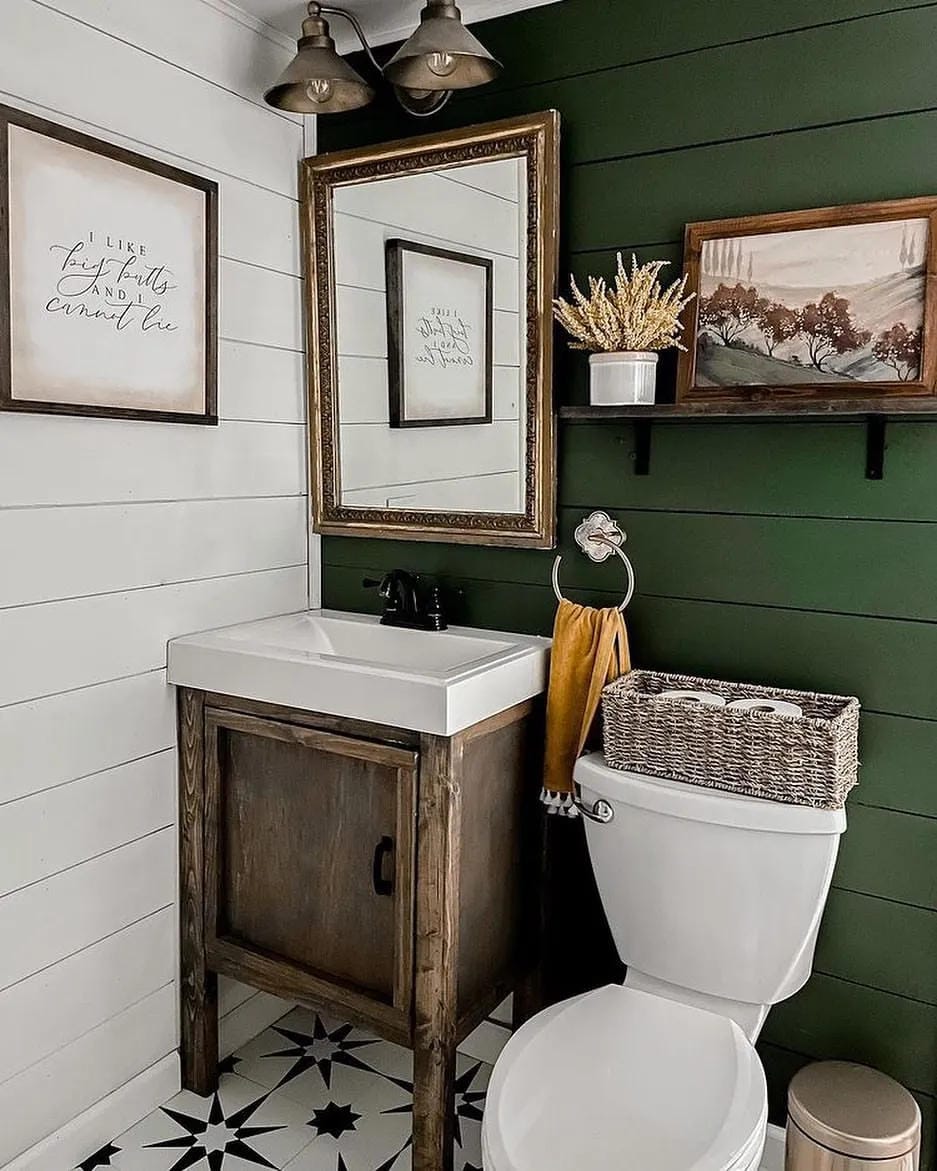 boho farmhouse bathroom ideas