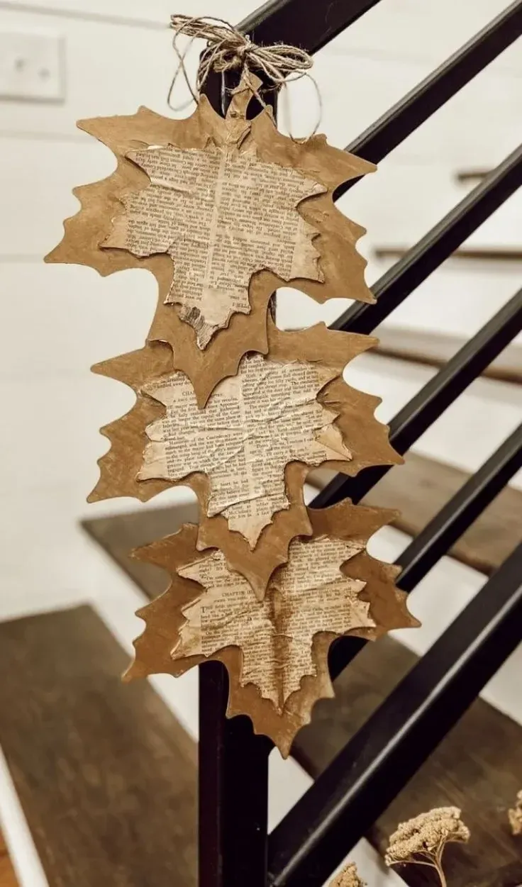 fall garland fall living room ideas