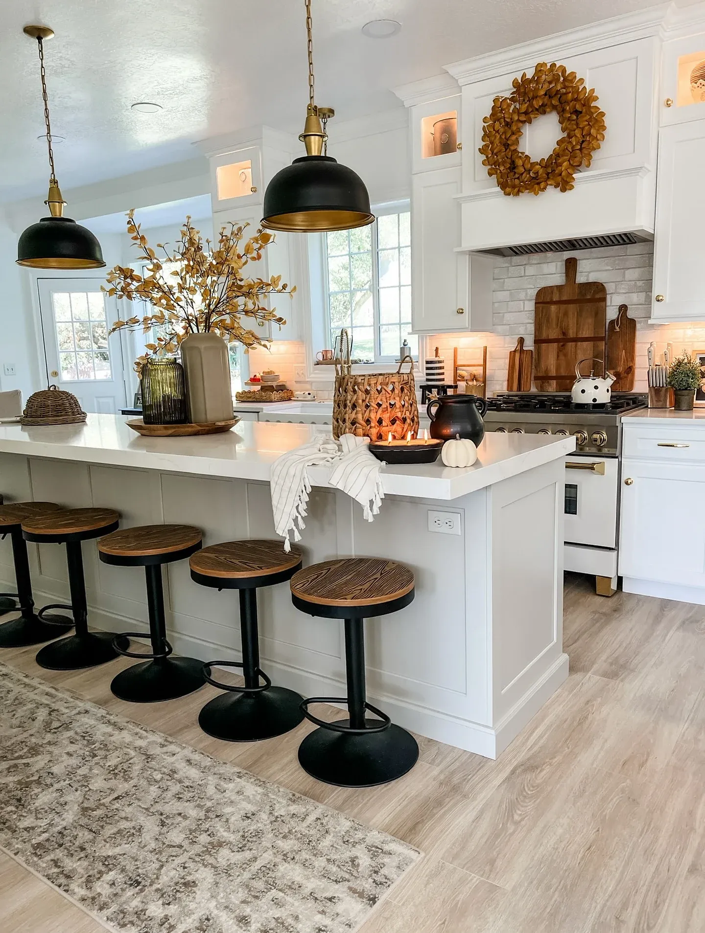 fall kitchen decorations