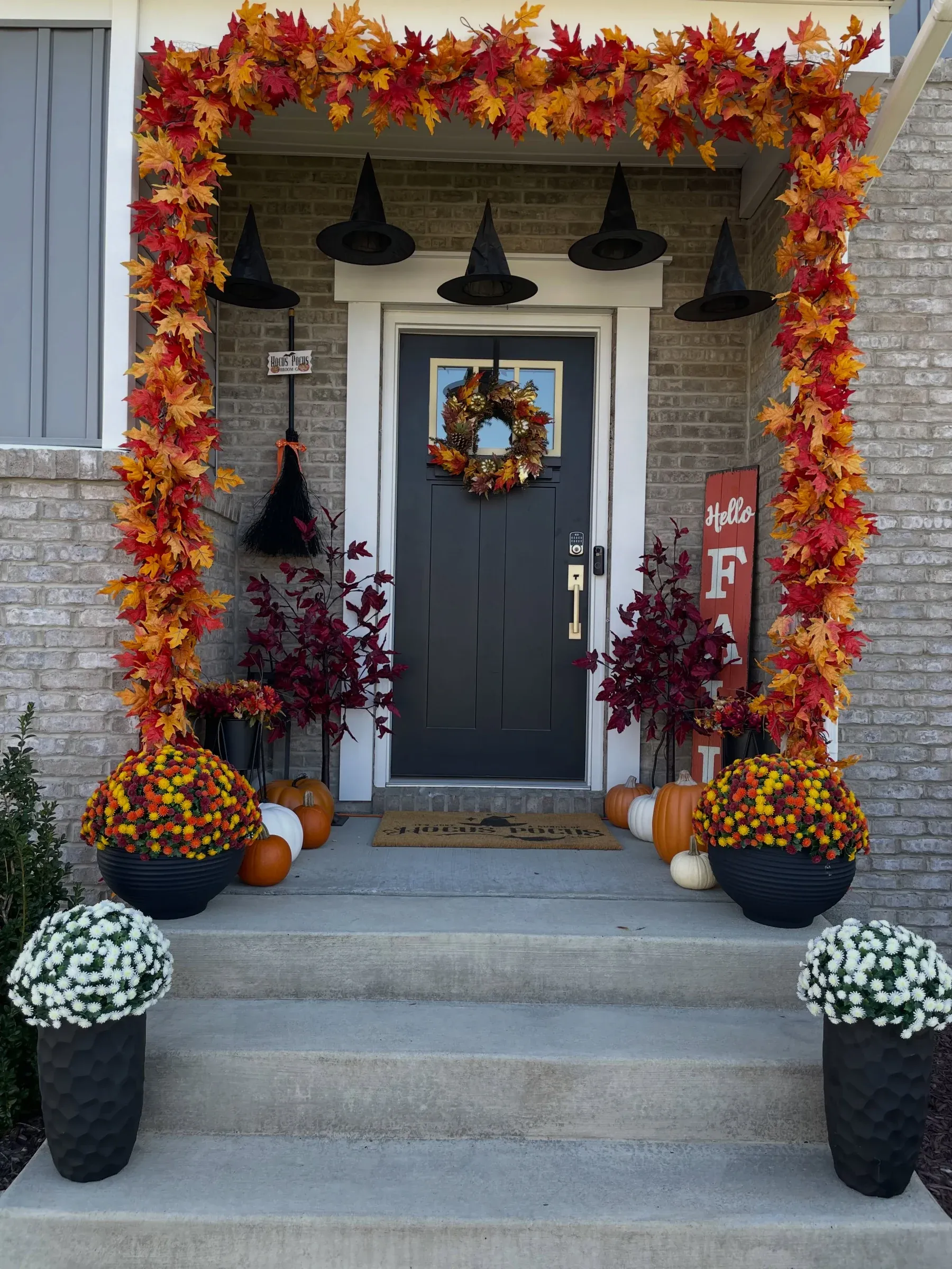 front porch halloween porch decor ideas