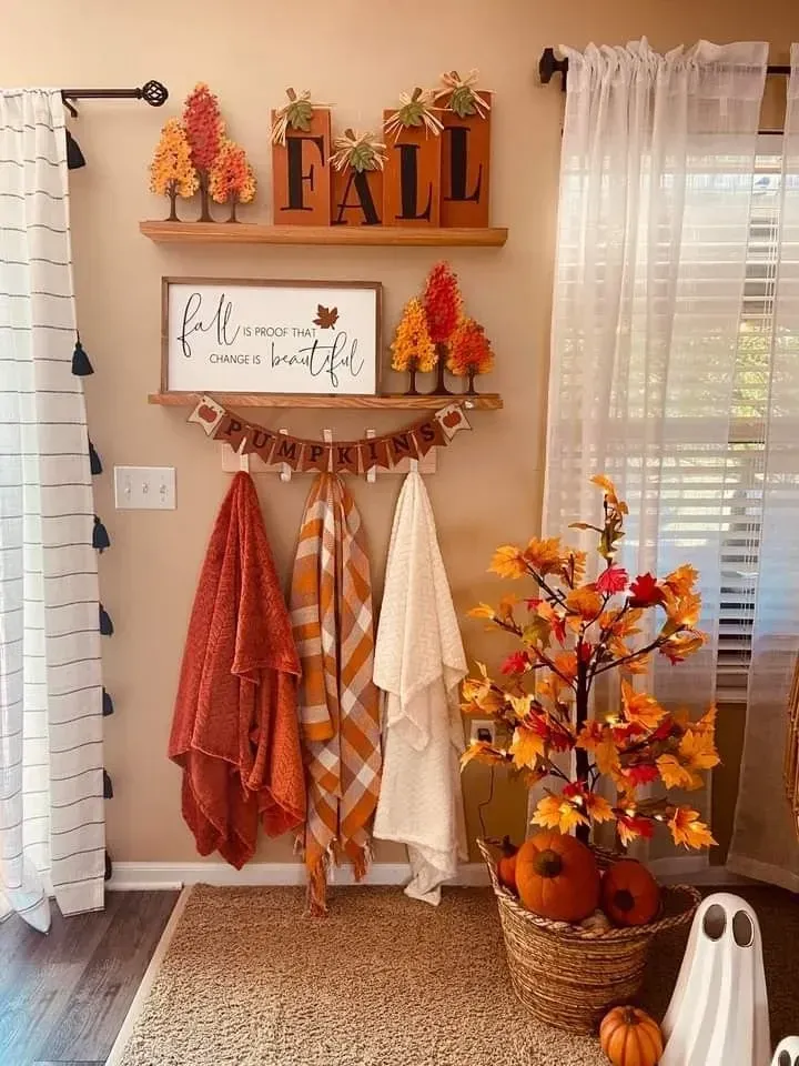fall entryway styling fall entryway decor ideas