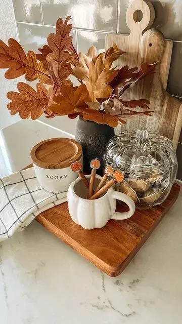 fall coffee station ideas