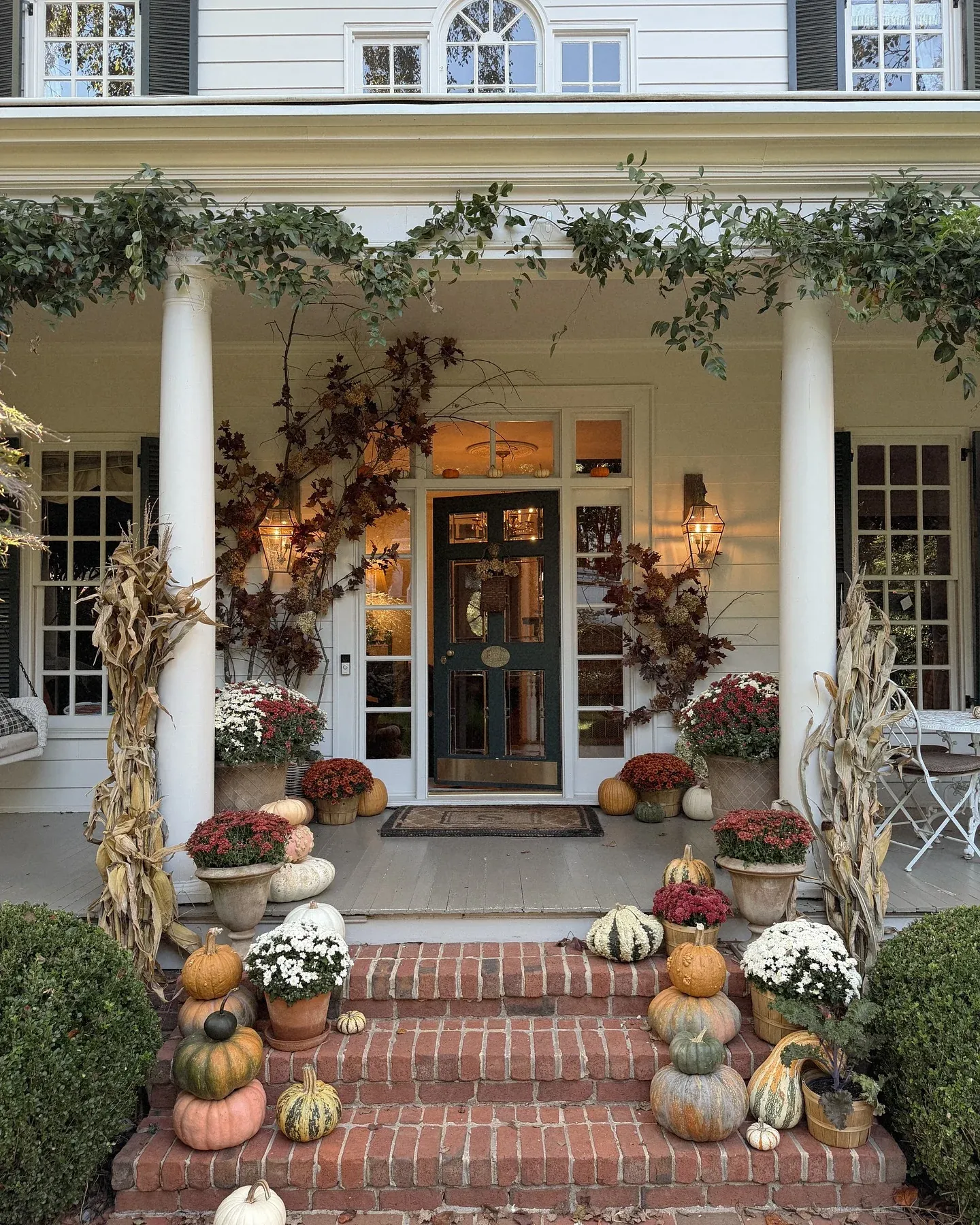simple fall planter ideas