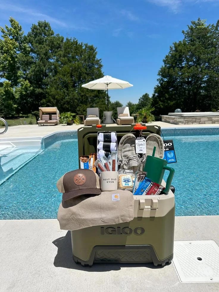 use a cooler for a father