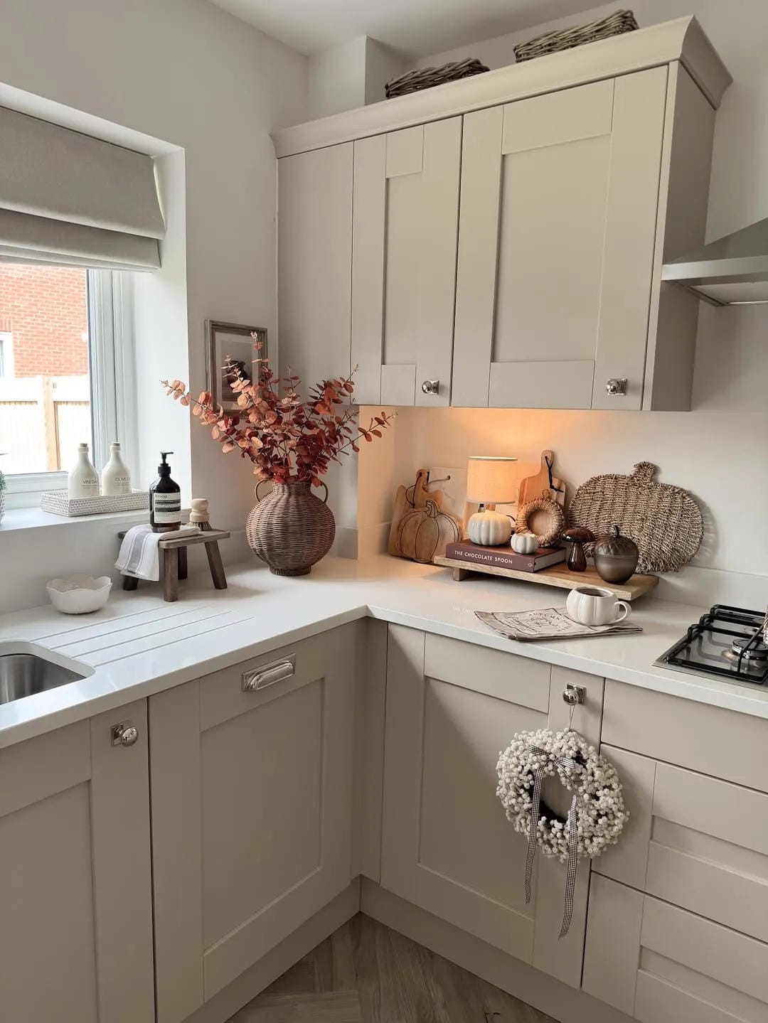 pretty fall kitchen decor ideas