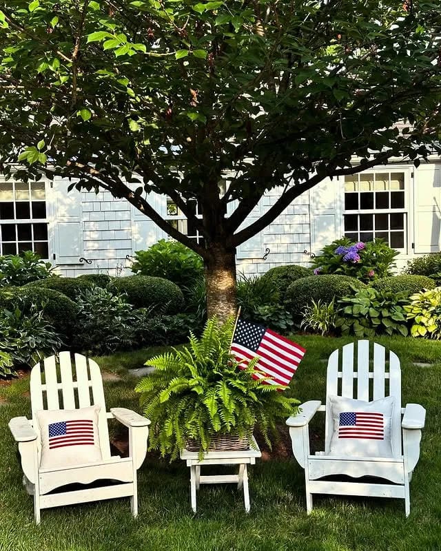 4th of July outdoor decorations video with front porch decor