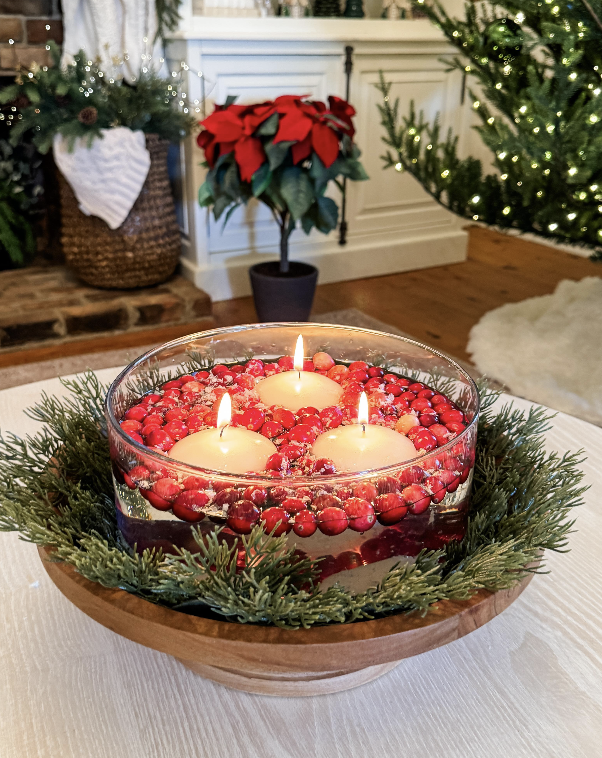 Christmas table settings