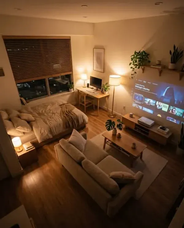 minimal studio apartment ideas