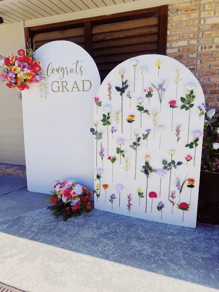 graduation photo backdrop ideas
