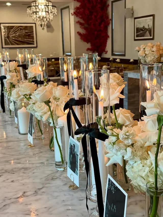bridal shower decorations at home with a feminine theme
