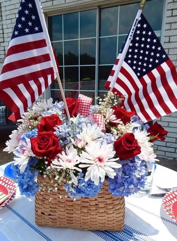 simple memorial day table decor ideas