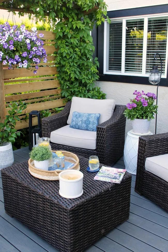 coastal outdoor patio idea